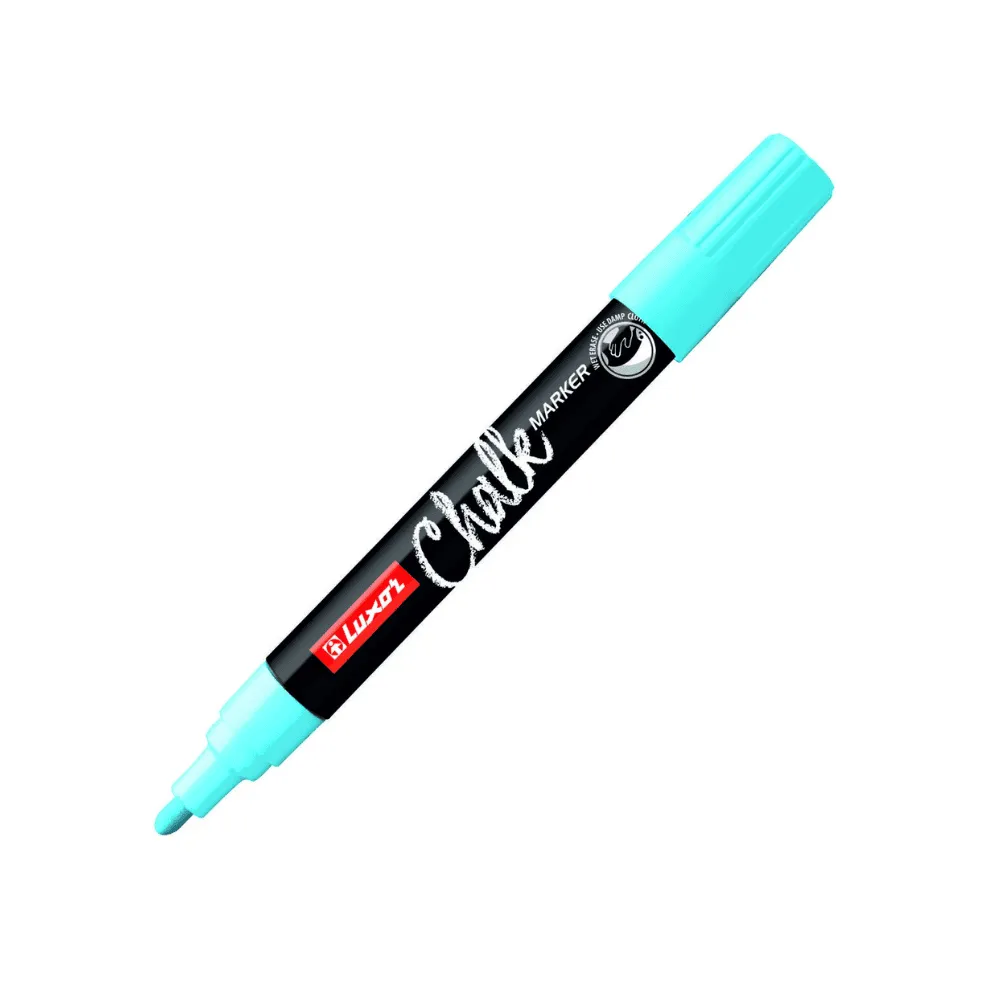 Маркер меловой Luxor "Chalk Marker", синий