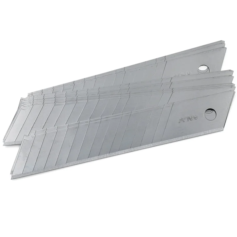 Лезвия запасные BASY для канцелярских ножей, 18 мм (10 шт/упак) - миниатюра 2