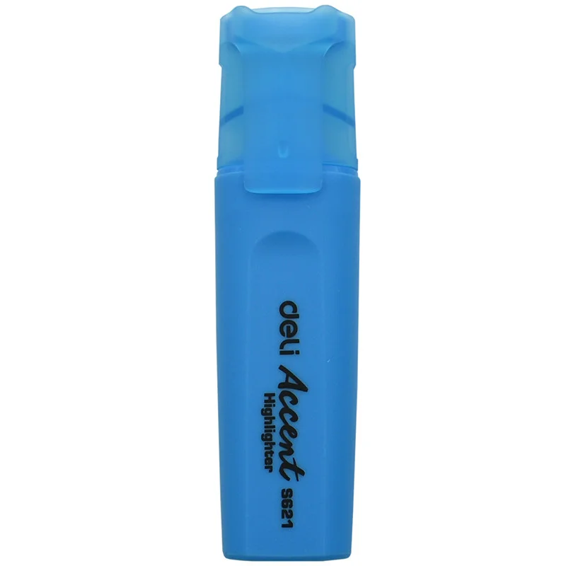 Текстовыделитель DELI "S621" 1-5 мм, голубой