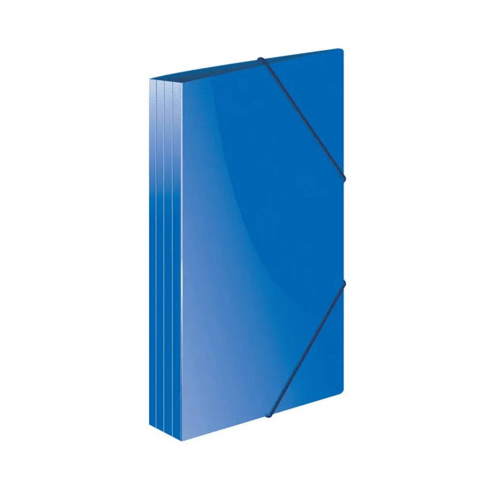 Папка на резинке Berlingo "Standard", А4 пластиковая, синяя