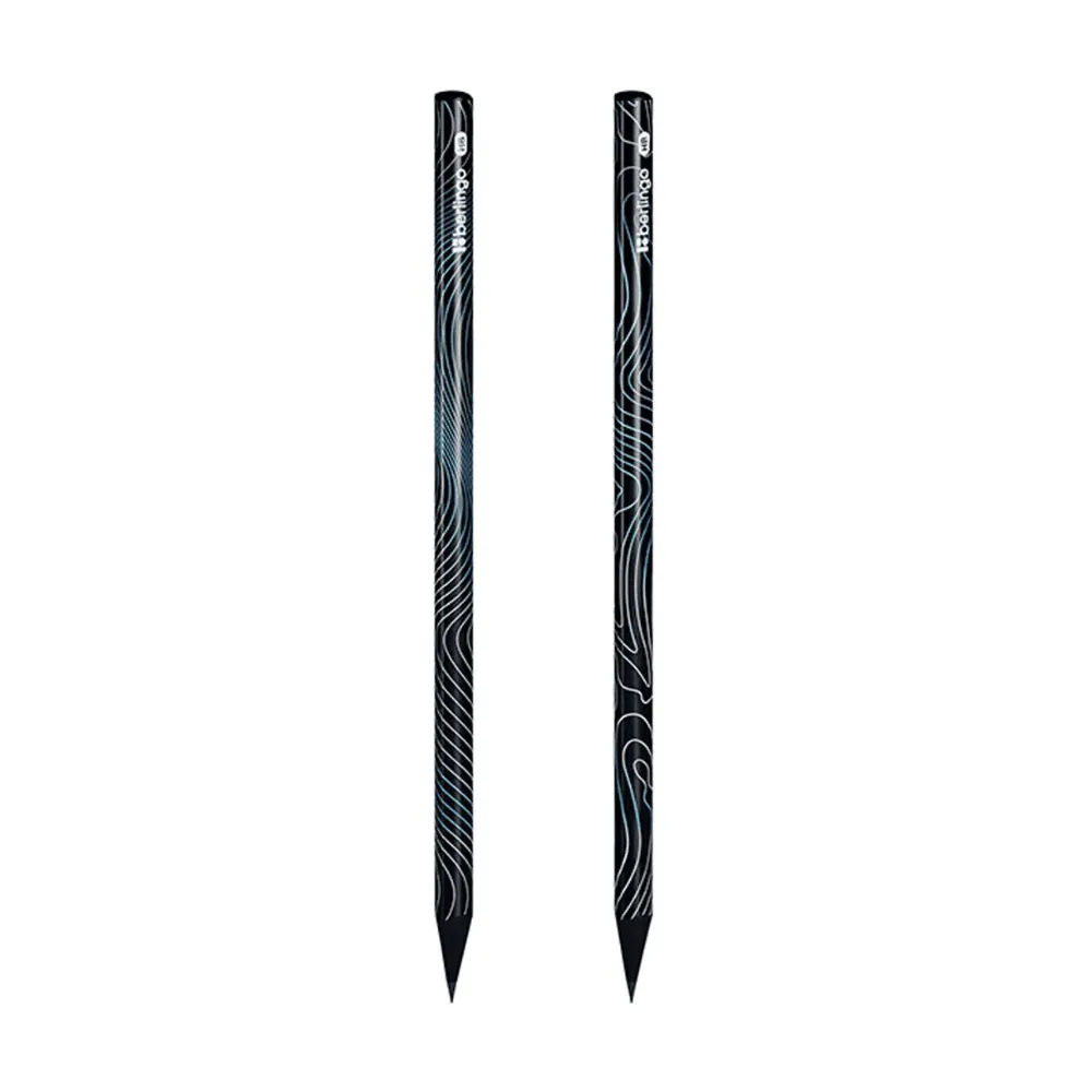 Карандаш ч/г Berlingo "Electric" HB, трехгранный, заточен., ассорти