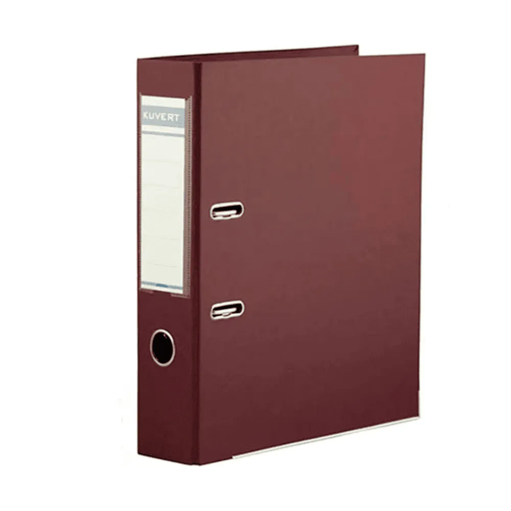 Папка-регистратор А4, ширина 72 мм, бордовые