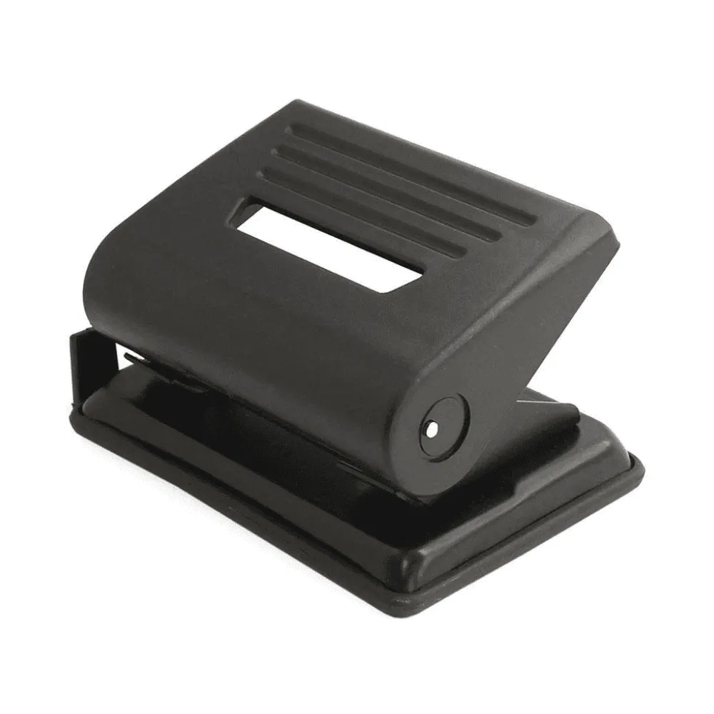 Дырокол BASY "7317", до 20 листов, пластиковый корпус, ассорти