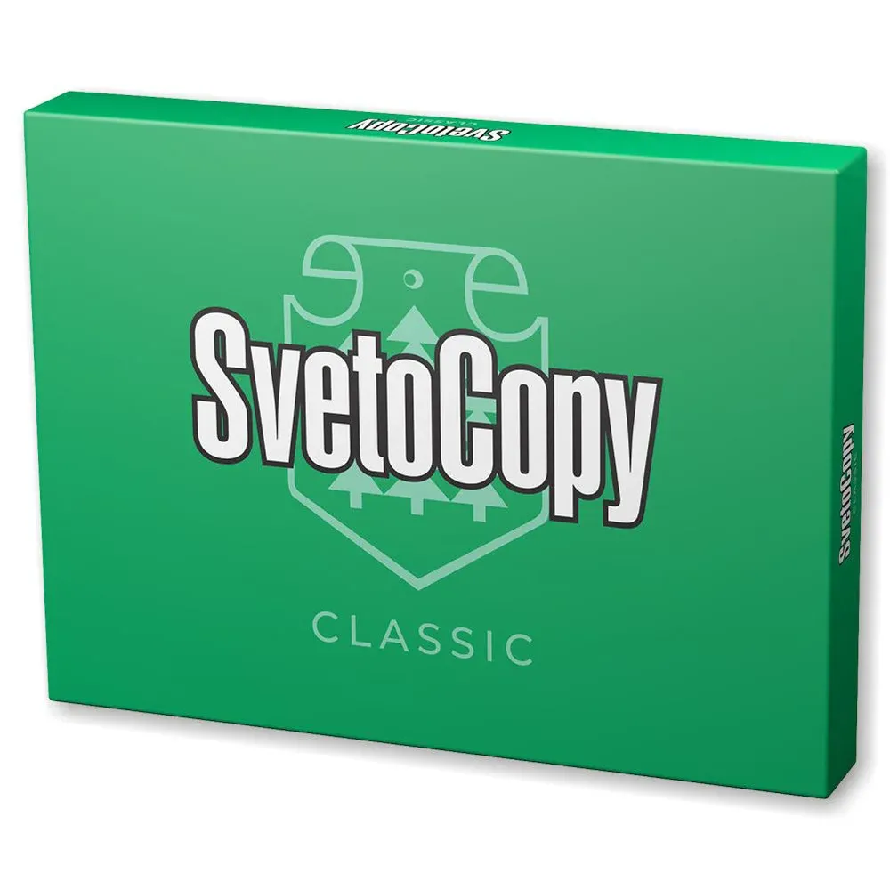 Бумага SvetoCopy A4, 80г / м2, 500л,CIE 146%, класс С