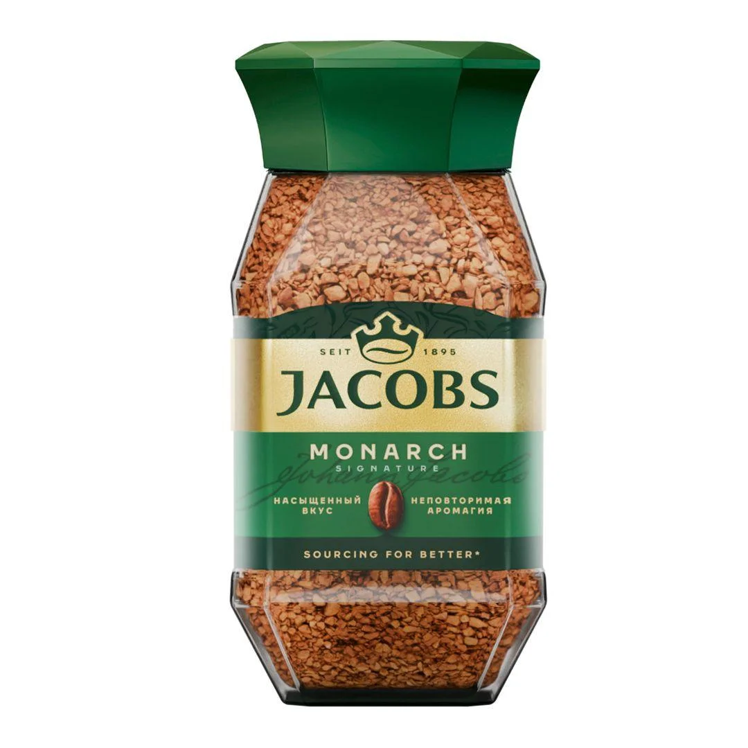 Jacobs Monarch, растворимый, стекло, 95 гр - миниатюра 2
