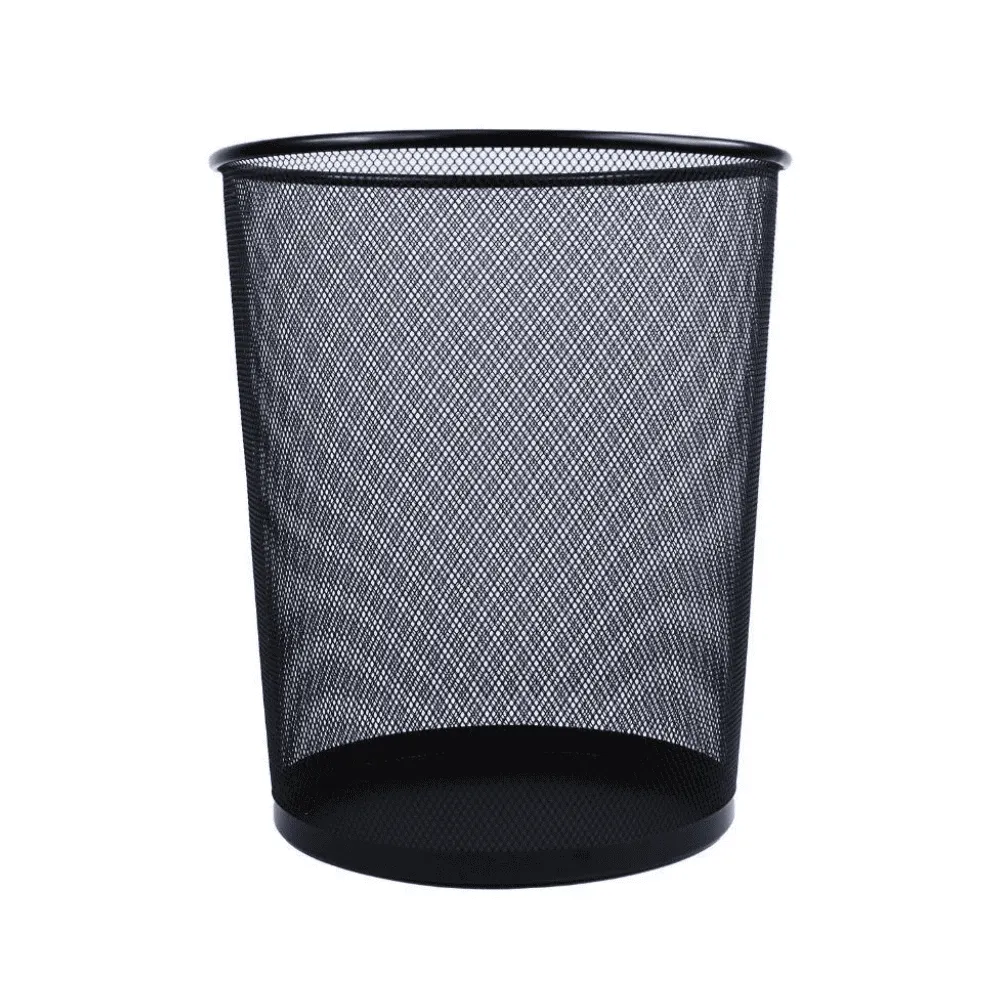 Корзина для мусора BASY, металлическая, 220х265х280 мм, 16 литров