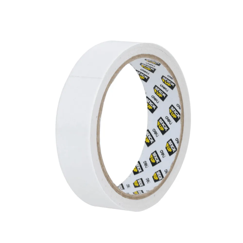 Клейкая лента двусторонняя DELI 18 мм х 10 м (полипропиленовая основа)