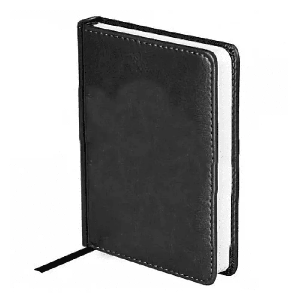 Ежедневник OfficeSpace "Nebraska" А5, недатированный, 272 страницы, черный