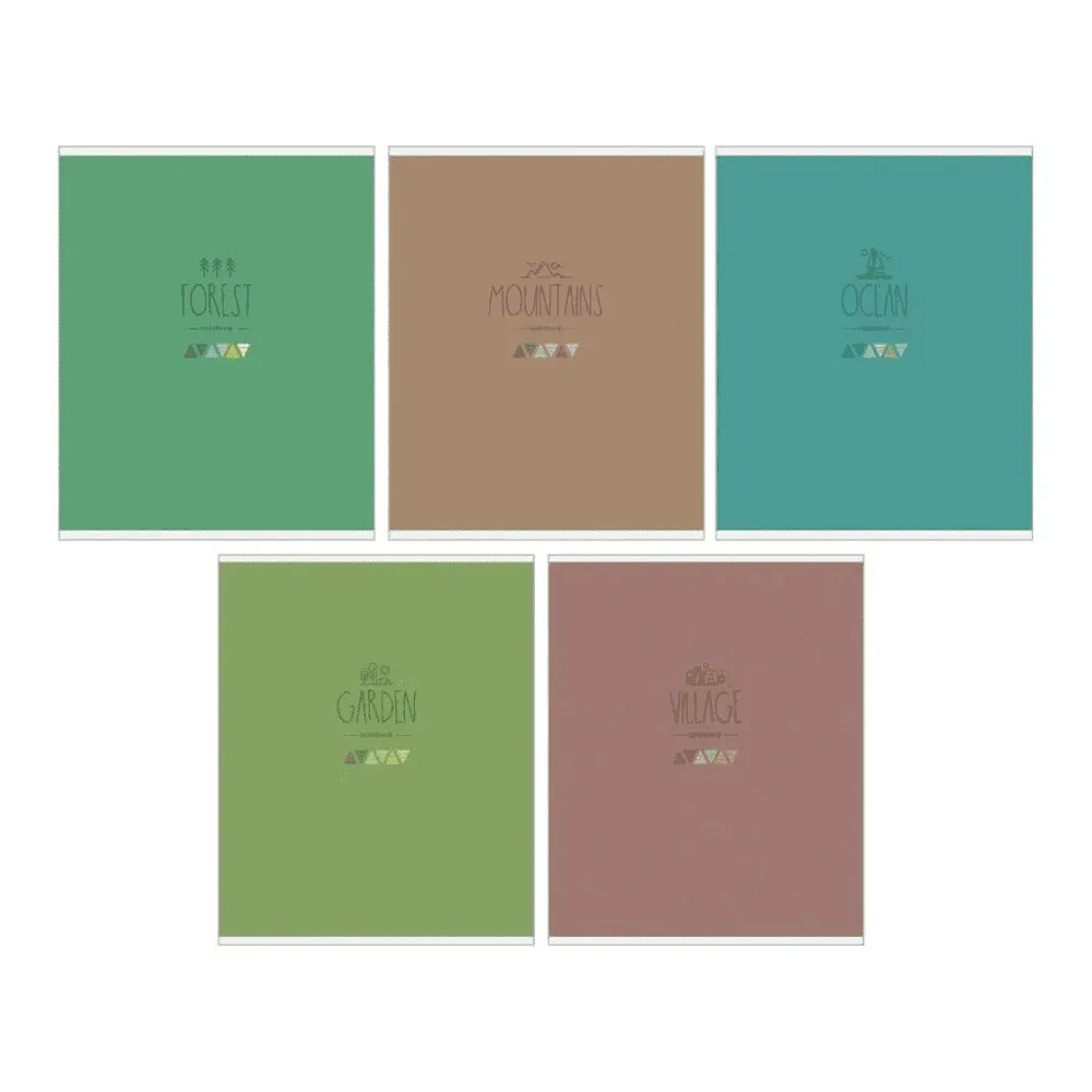 Тетрадь общая ArtSpace "Моноколор. Free life", А5, 48 листов в клетку, на скрепке