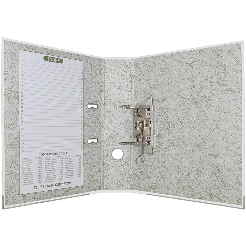 Папка-регистратор А4, ширина корешка 72 мм, белая - миниатюра 5