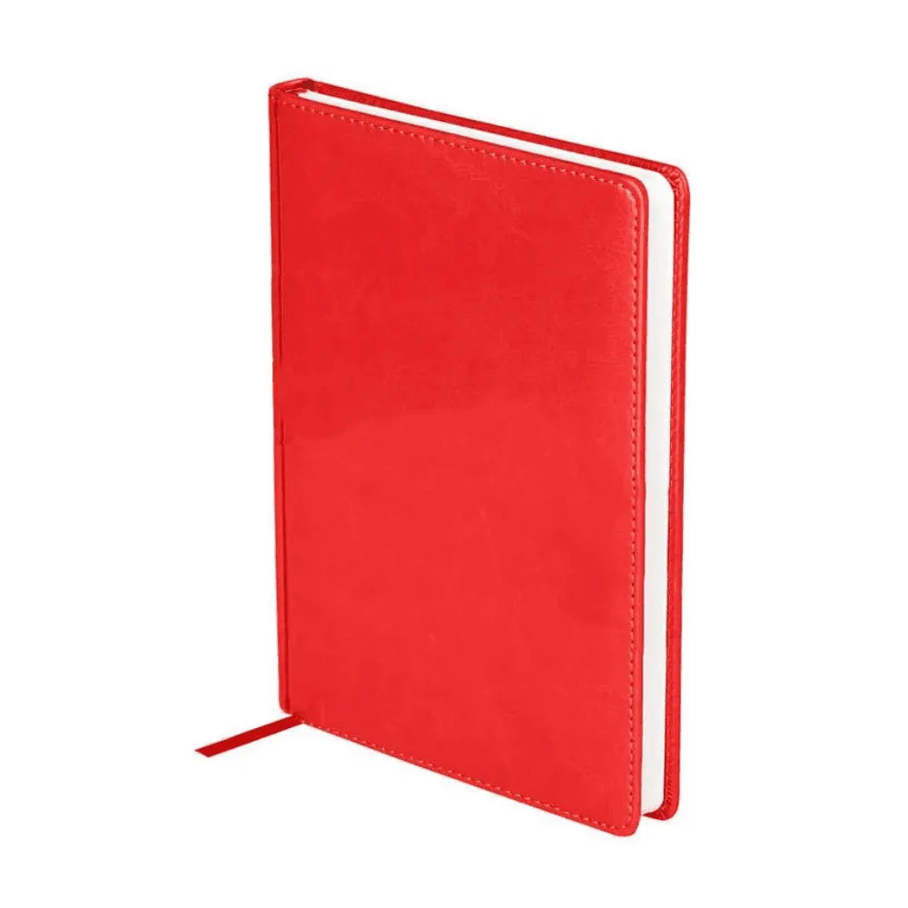 Ежедневник OfficeSpace "Nebraska" А5, недатированный, 272 страницы, красный