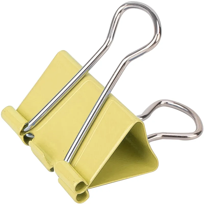 Зажимы для бумаг DELI "RIO", 32 мм, цветные, (12 шт.) - миниатюра 2