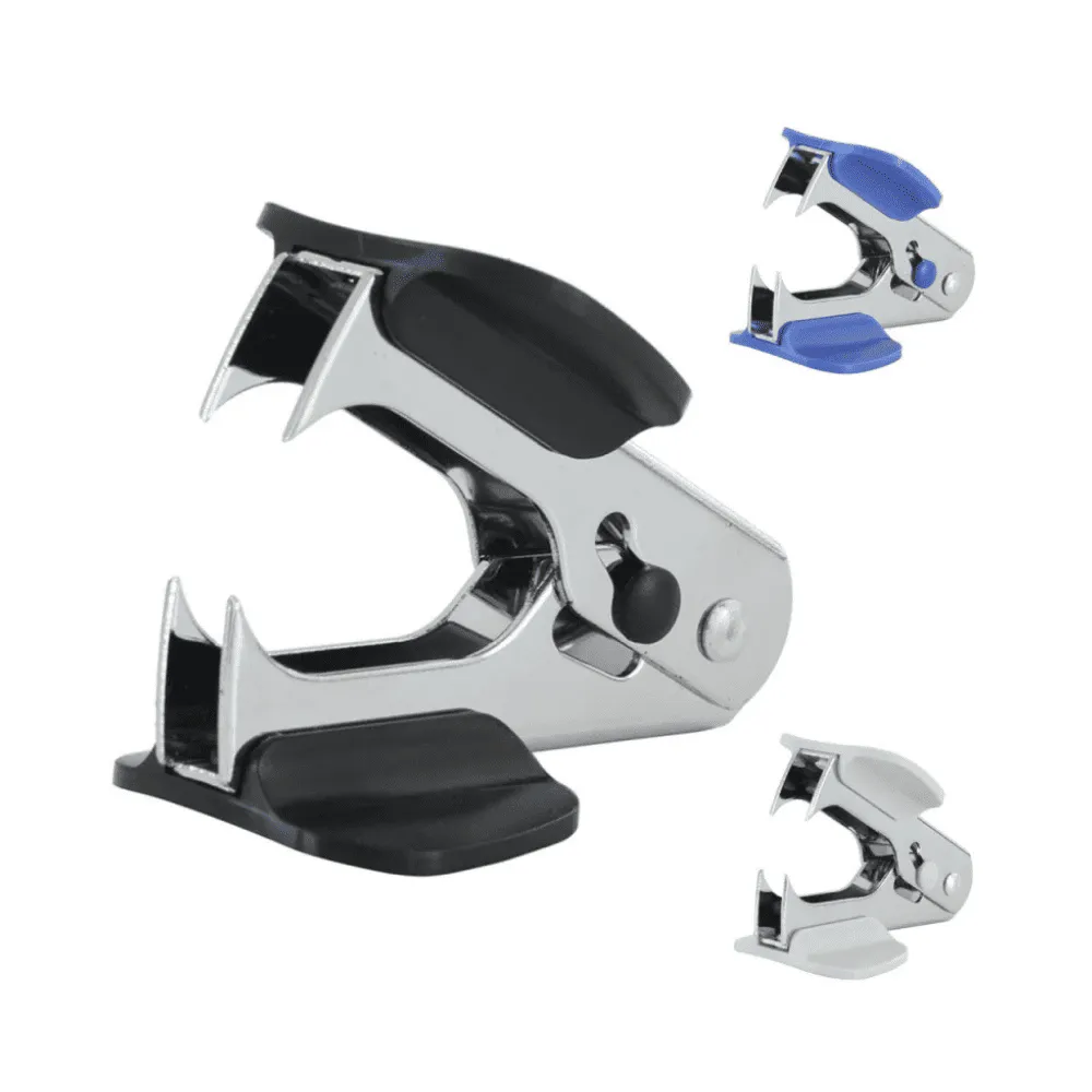 Антистеплер DELI, с фиксатором, ассорти