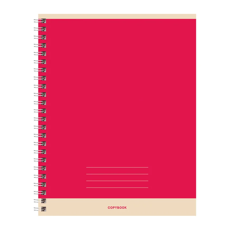 Тетрадь 48л., А5, клетка на гребне BG "Monocolor. Simple" - миниатюра 6