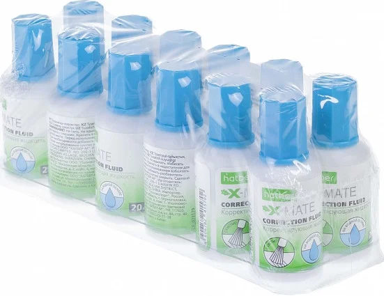 Корректирующая жидкость, 20мл, на водной основе, Hatber X-Mate - миниатюра 3