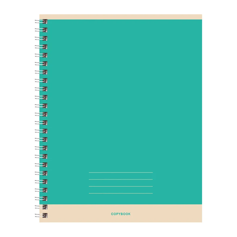 Тетрадь 48л., А5, клетка на гребне BG "Monocolor. Simple" - миниатюра 7