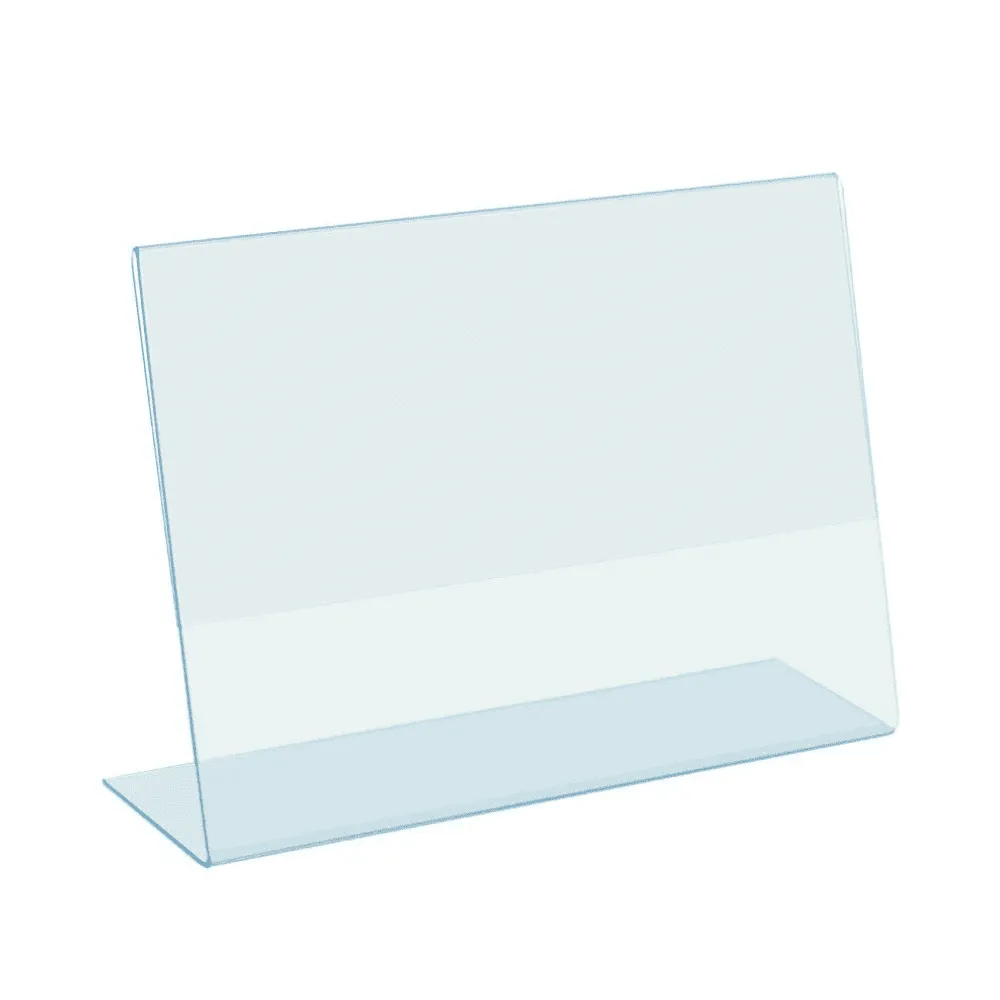 Бейдж настольный OfficeSpace, А5, односторонний горизонтальный, прозрачный