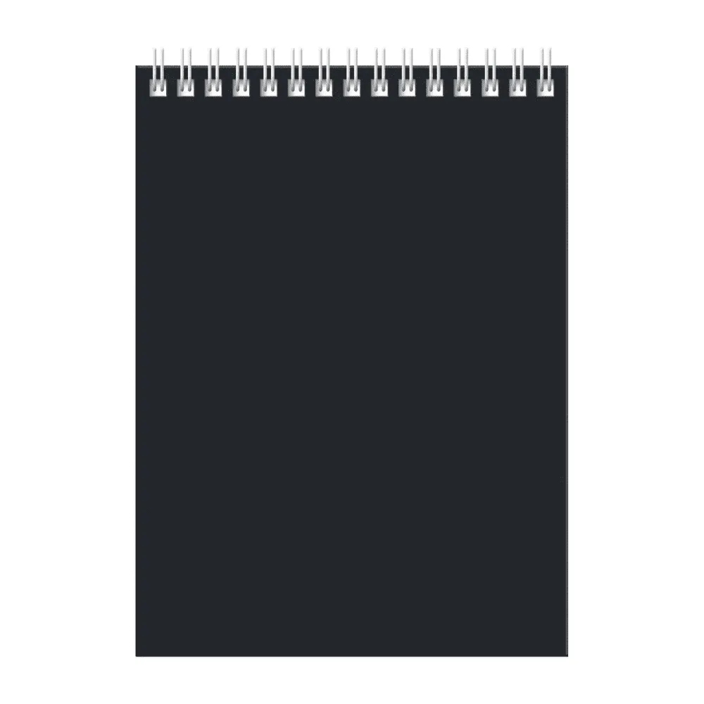 Блокнот А5 60л. на гребне BG "Для конференций", черный