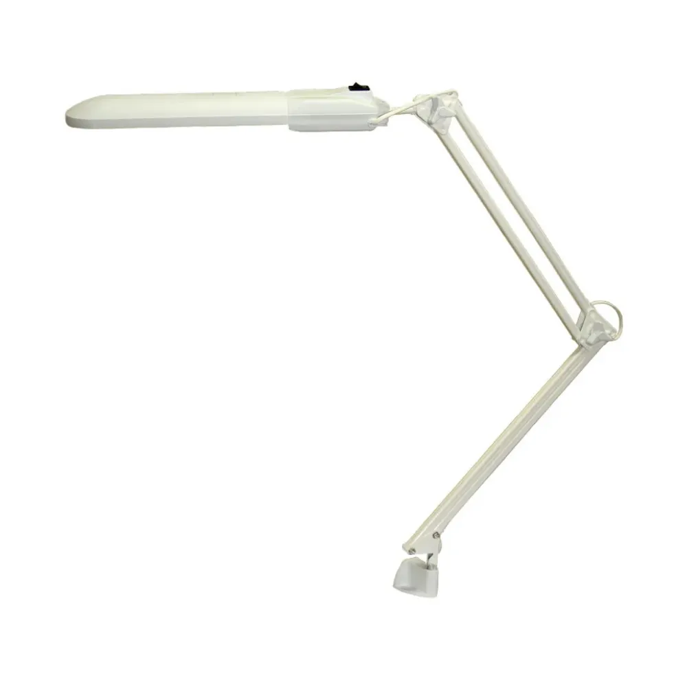 Светильник настольный Трансвит "Дельта" МС, металл, белый