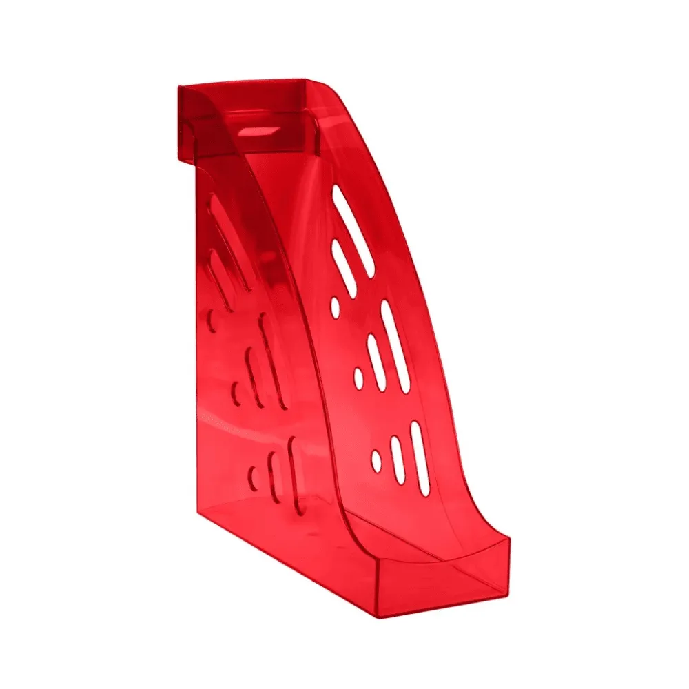 Лоток вертикальный СТАММ "Эксперт" тонированный, вишня