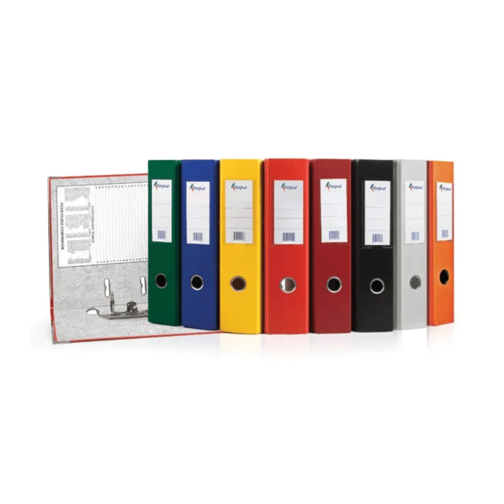 Папка-регистратор "Eco" А4 с бок. карманом, 50мм Forpus, цвет в ассортименте