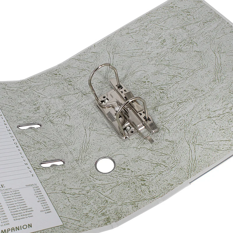 Папка-регистратор А4, ширина корешка 72 мм, белая - миниатюра 4